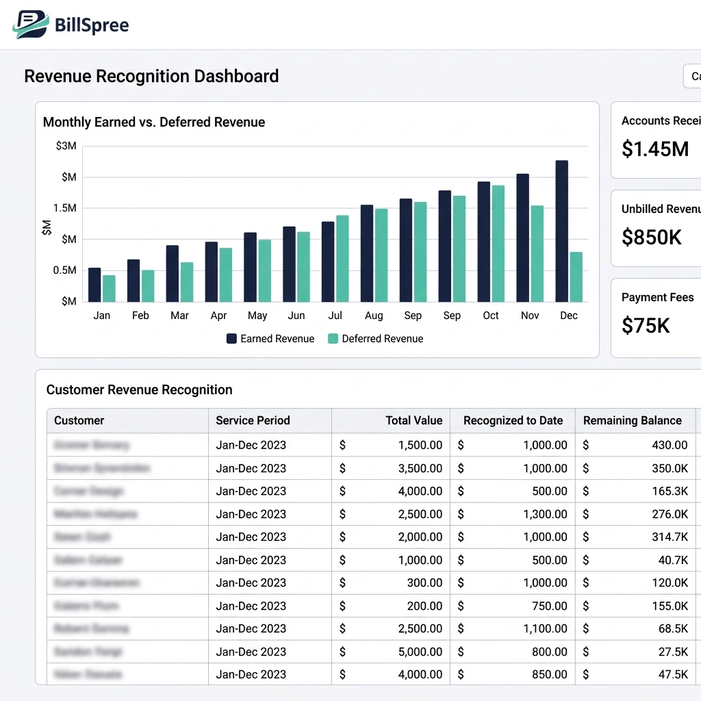 Revenue recognition